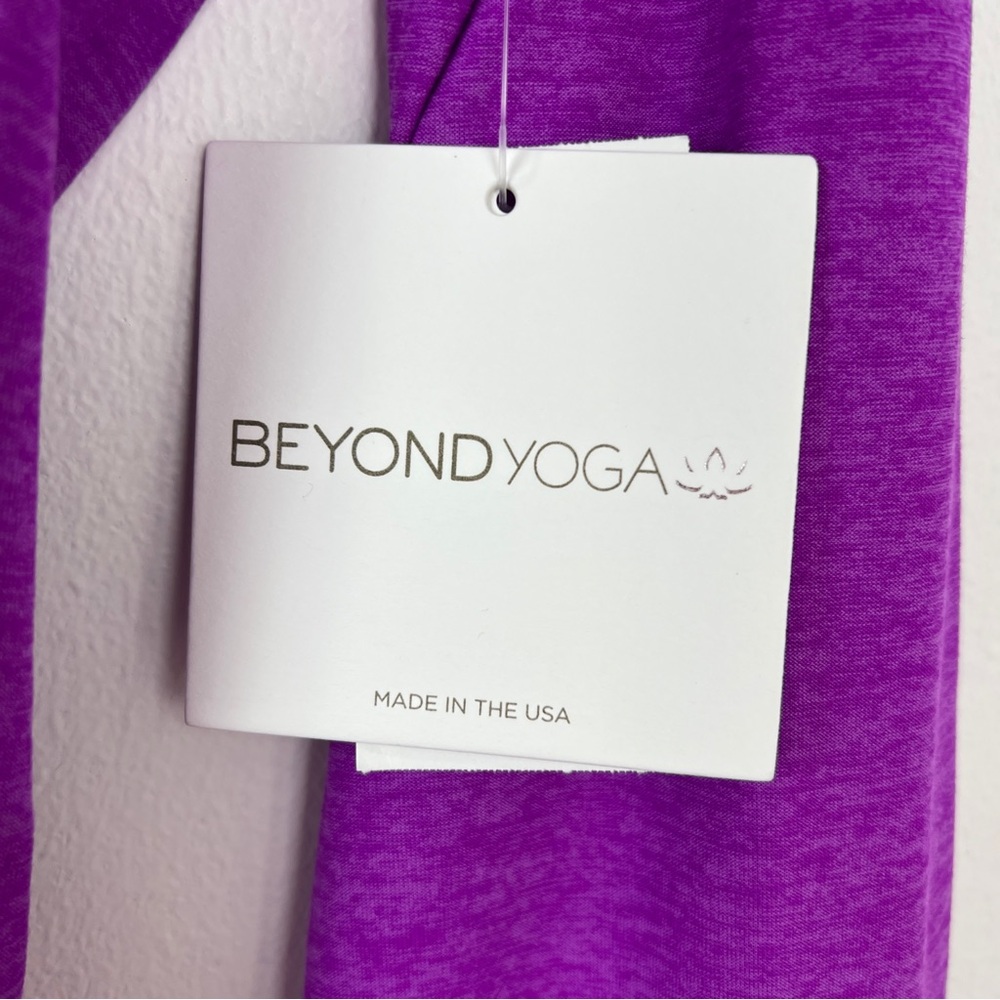 Beyond Yoga Featherweight Inner Circle Pullover Purple Size Large - Picture 9 of 12